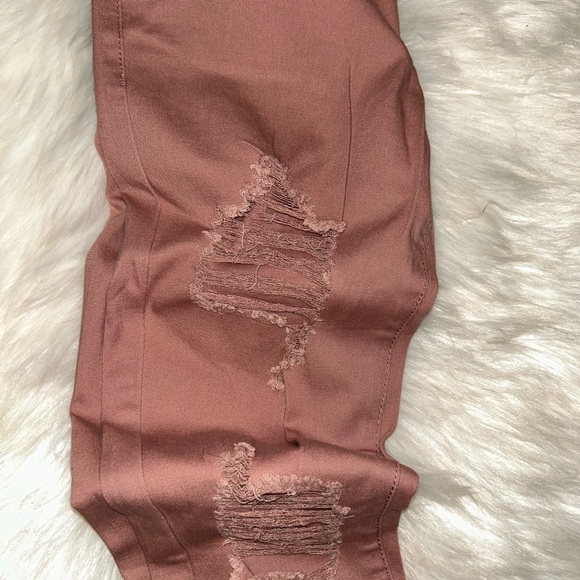 Woman’s Silver Crush Rose Ripped Distressed Skinny Cotton Jeans Pants NWOT Sz 1 - Picture 14 of 14